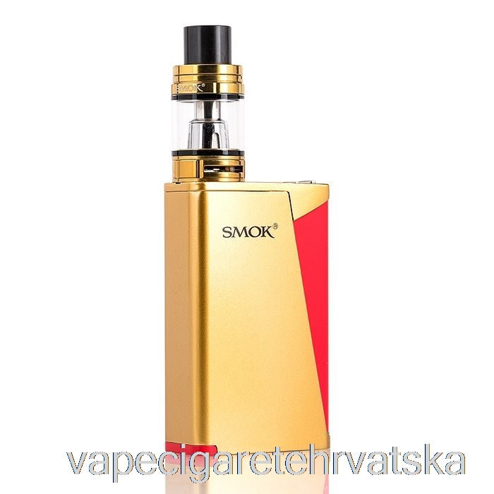 Vape Hrvatska Smok H-priv Pro 220w Tc Starter Kit Gold / Red